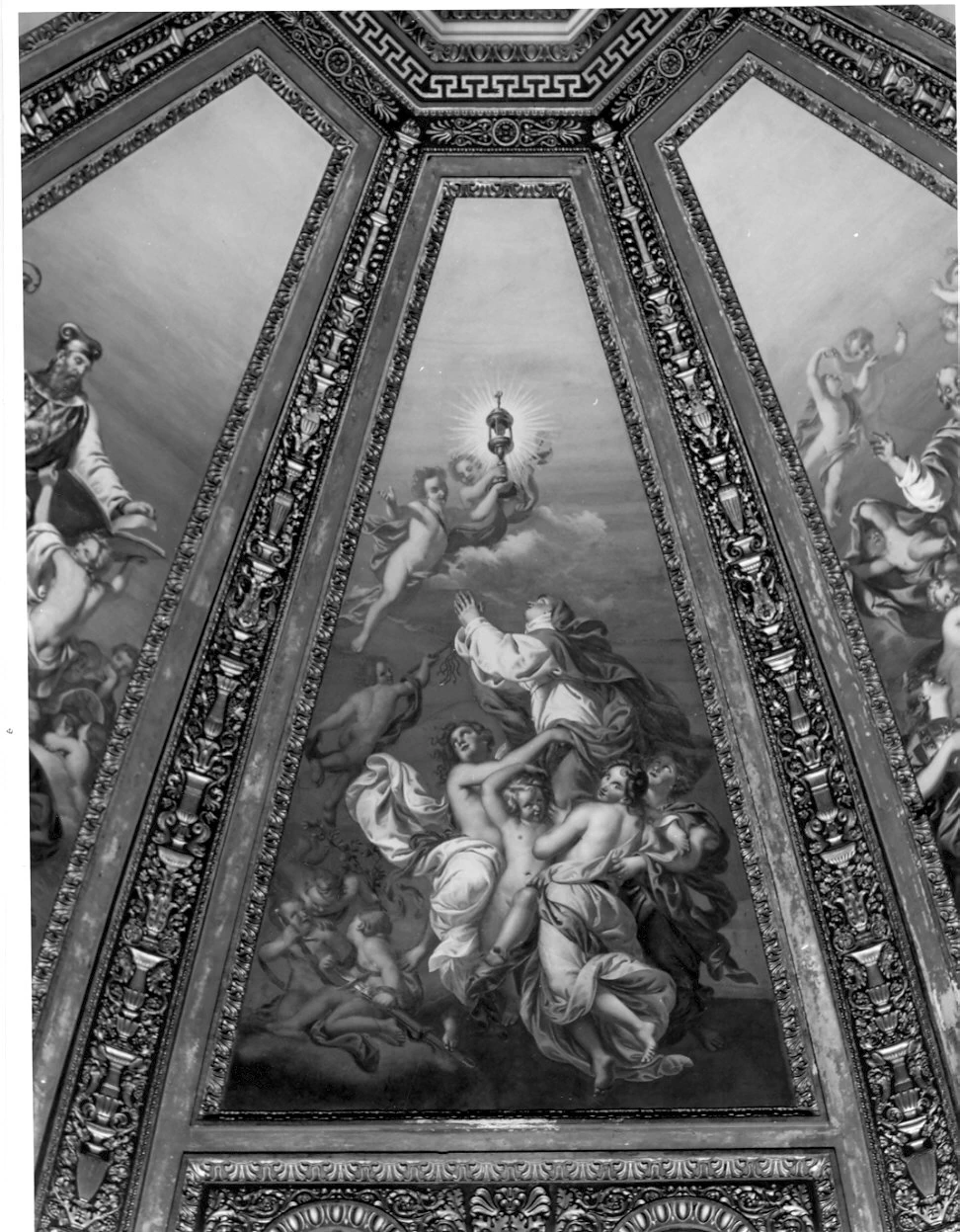 Gloria dei Santi. Beata Lucrezia Cadamosti, 1840 - Tempio civico dell'Incoronata, Lodi